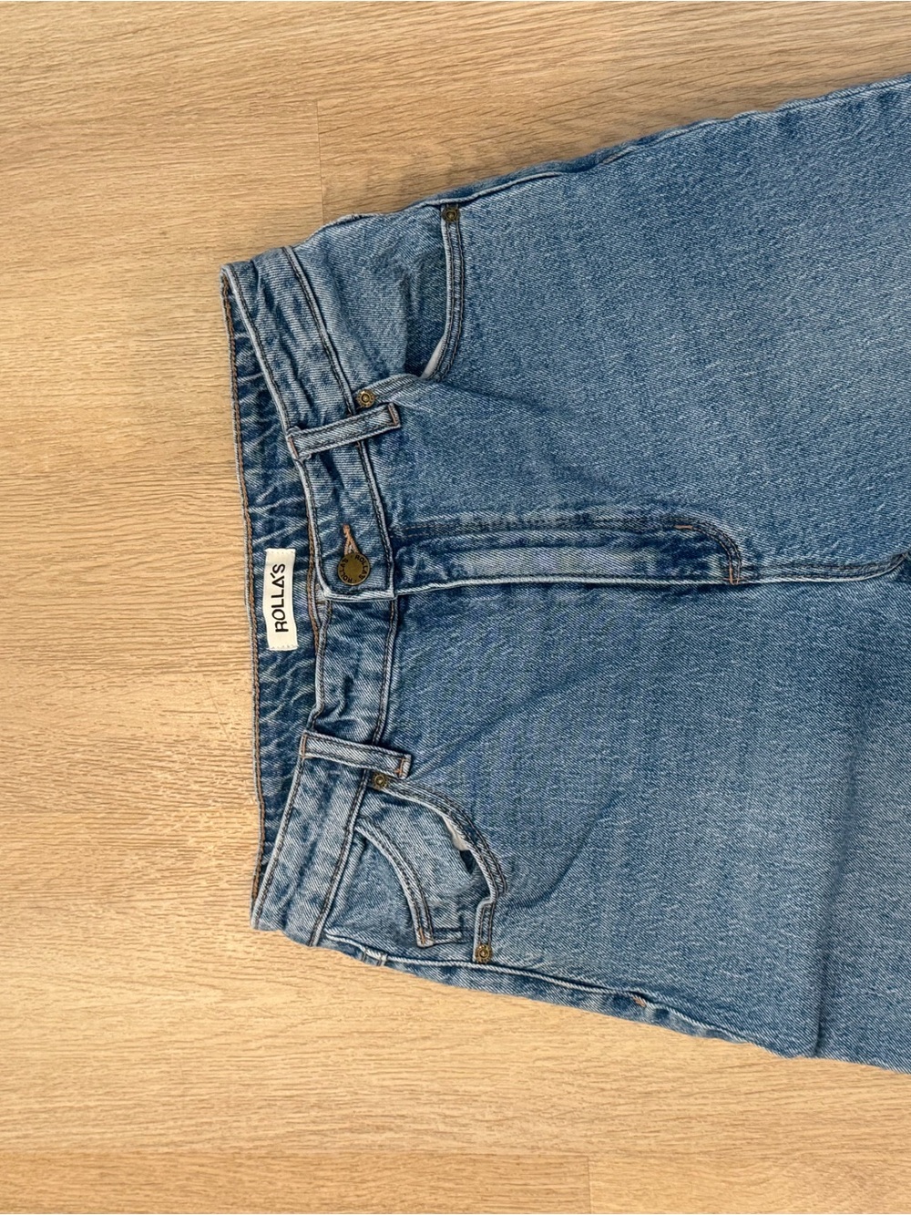 ROLLA'S High-Rise Straight Blue Women's Jeans